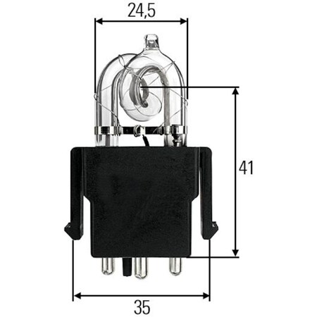 Hella Flash Tube Strobe Kl Bulb, 859634001 859634001